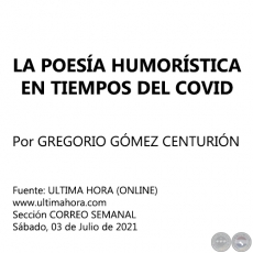 Autor: GREGORIO GÓMEZ CENTURIÓN - Cantidad de Obras: 33